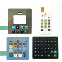 Connecteur FFC/FPC, Dômes Métalliques, Clavier à Membrane avec Retour Tactile, Couleur Personnalisée, Finition Brillante/Mate pour Appareils Électroménagers