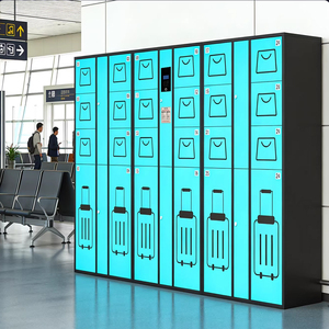 Casier <span class=keywords><strong>de</strong></span> rangement intelligent pour bagages, grande capacité, pour hôtels, aéroports, gares, voyageurs, E-cabinet - Product Image 3