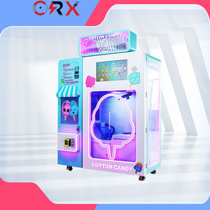 Máquina Expendedora de algodón de azúcar en forma de flor comercial completamente automática - Product Image 2