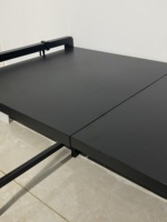 Étagère de rangement noire autoportante pour four à micro-ondes, supports de rangement multifonctionnels pour la cuisine, les îlots de cuisine, les chariots