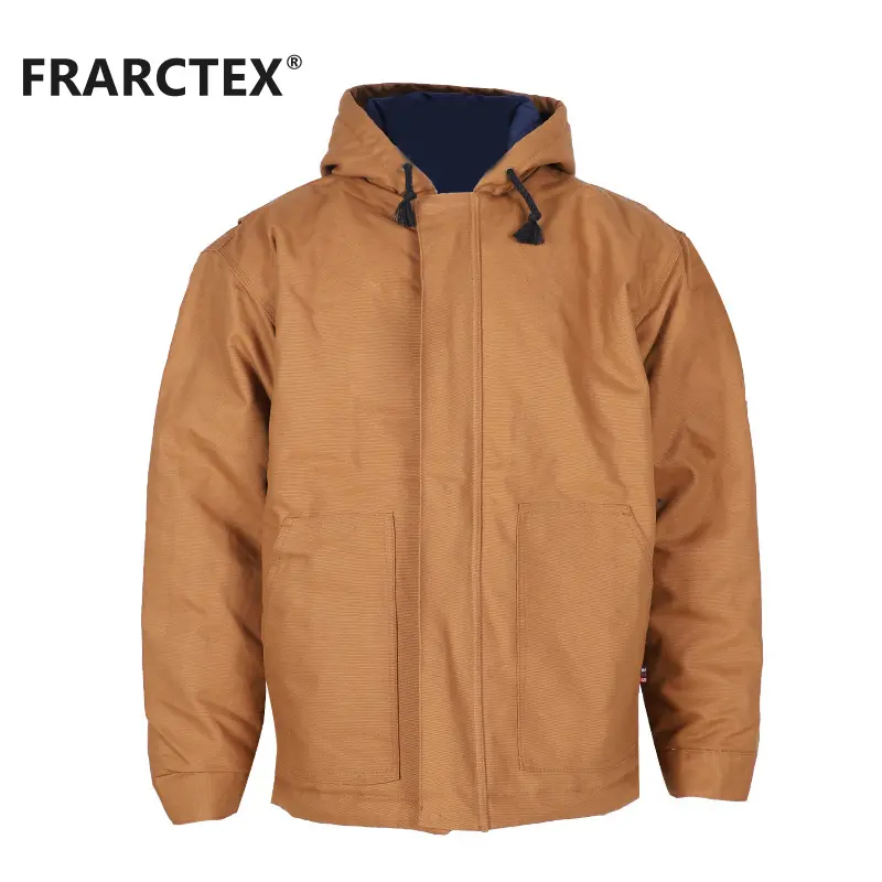 FRARCTEX Wholesale FR fire retardant mechanic winter workwear work jacket winter for men