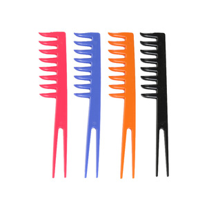 Peigne à cheveux 2-en-1 transfrontalier, outil pour salon de coiffure et barbier, peigne de coiffage pour pommade, plusieurs couleurs. - Product Image 3