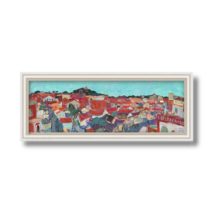 Custom of Zhang Liping's Realistic Xiamen Landscape Oil Painting Impression Gulangyu - Home Decor Art Original Clear Lotus <b>Paint</b> - Product Image 6