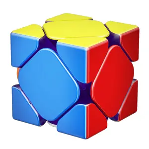 MOYU Weilong Skewb Maglev Cubes de Vitesse Magnétiques Sans Autocollant Jouets Cube Magique Professionnel en Plastique