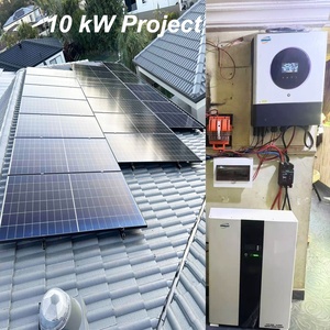 10 kW Komplett set Panel Off Grid Hybrid <span class=keywords><strong>Solar</strong></span> Energy System für Home Full Set 10kVA 10 kW 10000 Watt <span class=keywords><strong>Solar</strong></span> Power System - Product Image 6