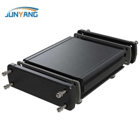 Boîtier d'amplificateur de puissance en aluminium extrudé personnalisé Boîtier PCB Profilés en aluminium anodisés pour boîtier électronique