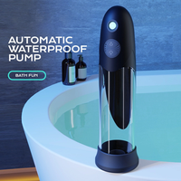Juguetes Sexuales Masculinos a Prueba de Agua para Prolongar la Erección, Baño de Agua Automático, Masturbación, Spa, Succión al Vacío, Bomba de Alargamiento de Pene para Hombres