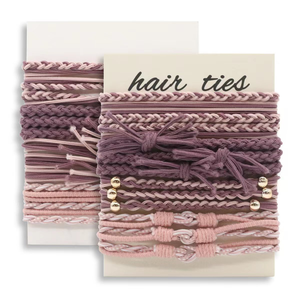 IFOND Juego de 12 Pulseras de Cabello Trenzado Estilo Boho Multicolor, Doble Uso, Vintage, para Mujer, Uso Diario - Product Image 4