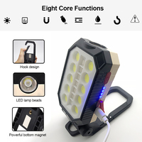Lampe de travail étanche à courant continu haute luminosité, réglable, avec aimant, LED rechargeable, portable, CRI élevé, pour vente en gros