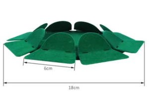Copa de Entrenamiento de Golf de Metal Premium de 18 cm, Superficie Verde para Todas las Direcciones, Tapete de Golf con Superficie Flocada - Product Image 5