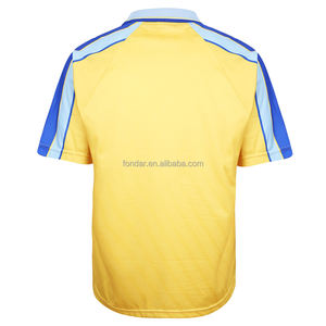 เสื้อฟุตบอลสโมสรเชลซี ปี 1998 รุ่นเยือน แบบเรโทร สำหรับผู้ชาย พิมพ์ลายดิจิตอลตามสั่งจากโรงงาน เสื้อชีวาส คอวี แขนสั้น ระบายอากาศได้ดี - Product Image 2