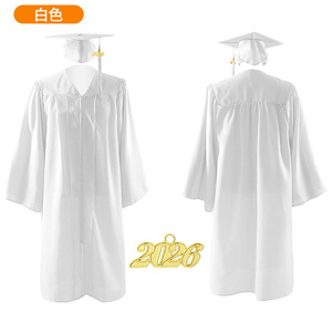 Robe de Cérémonie de Remise des Diplômes Jing Zherui pour Adultes Unisexe, Tissée, pour Baccalauréat et Maîtrise, Uniforme Scolaire, Vente Directe Usine - Product Image 3