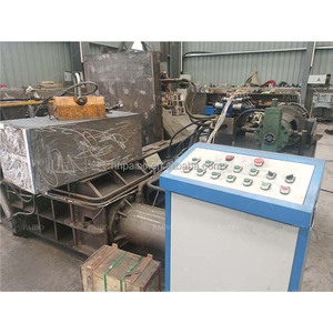 Presse à balles hydraulique horizontale de 160 tonnes pour les déchets métalliques d'aluminium et de cuivre, presse à balles carrée, taille des balles 400x400mm 500x500mm 600x600mm - Product Image 6