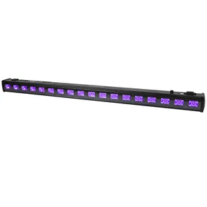 할로윈 글로우 형광 파티 침실 게임실 바디 페인트 무대 조명을위한 업그레이드 된 60W LED UV 라이트 스트립