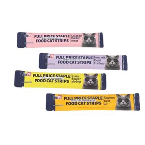 Tiras de gato, petiscos Jiami para gatos, ração para animais de estimação, sacos de comida úmida para gatos de estimação - Product Image 5