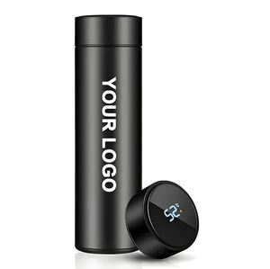 Smart 500Ml Vacuum Thermos <b>Flask</b> Led Digital Temperature Display Stainless Steel Cup Water Bottle Customize - Product Image 1