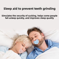 Sucette en silicone sans BPA pour adultes, pour la relaxation et la gestion de l'anxiété, protège-bouche confortable pour le sommeil