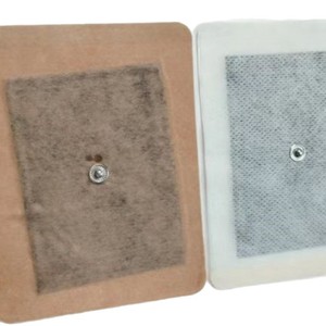 แผ่นแปะนำไฟฟ้ามอร์นิ่งสตาร์ ขนาด 10x13 ซม. รูปทรงกระดุม ใช้ครั้งเดียว - Product Image 1