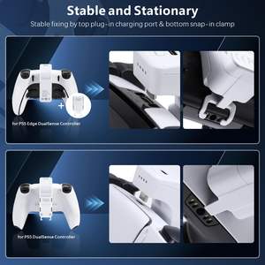 Cargador Inalámbrico Ligero con Batería Extendida para el Control DualSense de PS5 de Amazear - Product Image 3
