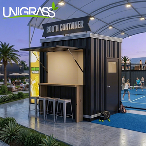 OEM ODM Personalizado en Color, Logotipo y Tamaño, Cancha de Pádel, Proyecto de Apoyo, Tienda Portátil Desplegable, Kiosco, Contenedor, Cafetería - Product Image 1