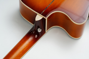 Guitarra Acústica Mollo de 41 Pulgadas con Cutaway, Acabado Natural Brillante, 6 Cuerdas, Tapa Sólida, para Estudiantes, Principiantes, Práctica, Actuaciones en Escenario - Product Image 3