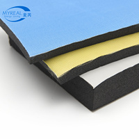 Vente flash - Panneaux en mousse de caoutchouc autocollants de qualité B1 - Isolation thermique - Feuilles de mousse de caoutchouc pour systèmes HVAC et climatisation
