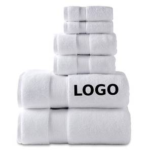 Fabricant OEM/ODM 100% Serviette d'hôtel en coton avec 400-650 GSM Long Staple Cotton <span class=keywords><strong>Hotel</strong></span> Serviette de bain Set pour hôtel 5 étoiles - Product Image 1