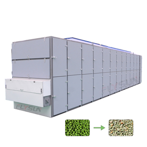 Secador de Alimentos con Cinta de Malla Directo de Fábrica para Guisantes, Equipo Comercial de Secado para Deshidratación a Gran Escala de Guisantes Verdes - Product Image 1