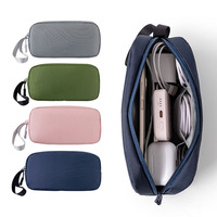 Organisateur d'accessoires minimaliste moderne personnalisable, sac de rangement portable multifonctionnel pour voyage