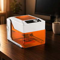 Graveur laser Galvo portable F1 avec Bluetooth, mini machine de marquage laser de bureau hors ligne sans ordinateur pour la gravure sur site lors d'événements