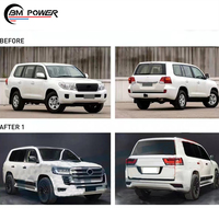 2018-2021 année LC200 LC300 ancien à nouveau capot mise à niveau Automobiles extérieur Facelift Body kits Grille pare-chocs garde-boue lumières