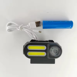 2024 New COB siêu sáng 4 chế độ có thể điều chỉnh 18650 pin USB có thể sạc lại không thấm nước ngọn đuốc chiến thuật đèn pin <span class=keywords><strong>Led</strong></span> Đèn Pha - Product Image 4