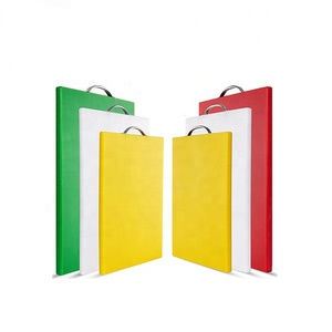 High quality multi color custom size 300*400 mm pe cutting boards high density plastic commercial cutting board
