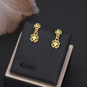 Pendientes de Estrella y Corazón Chapados en Oro de 24K de JXX Fashion, Pendientes de Latón Modernos para Mujer - Product Image 2