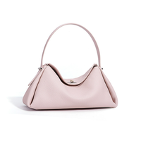 Nouveaux sacs à main en cuir véritable pour femmes, sacs oreillers décontractés et élégants en cuir de vachette, sacs à bandoulière pour dames, sacs sous le bras