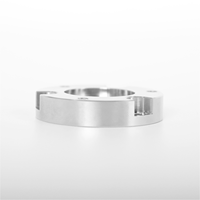 Boîtier de roulement à bride multi-trous en acier inoxydable usiné CNC, haute planité, pour instruments optiques, dessin personnalisé pris en charge, ultra-précision