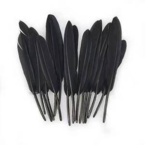 Chất Lượng Cao 10CM/3.74 Inch Giá Rẻ Nhuộm Đầy Màu Sắc Plume Lông Ngỗng Để Trang Trí - Product Image 4
