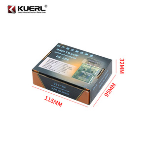 Convertidor de Impedancia Alta a Baja KUERL FH-388, Adaptador de Audio para Auto RCA, 115x95x32mm - Product Image 1