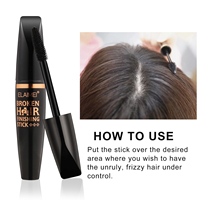 ELAIMEI Marque privée Vente en gros Gel fixateur de cire capillaire Bâton de finition pour cheveux cassés pour franges bords contrôle des frisottis