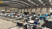 Mesin Pemotong Laser Fiber Kecepatan Tinggi untuk Plat Logam Karbon Stainless Steel 1500*3000Mm 1Kw 2Kw 3Kw