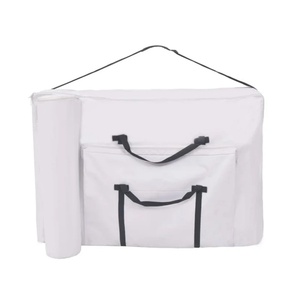 Free Sample Casual Simple Canvas Carry Bag Zipper One <b>Pocket</b> for Massage Tables Foldable <b>Beds</b> Beauty Accessories for Salons Spas - Product Image 3