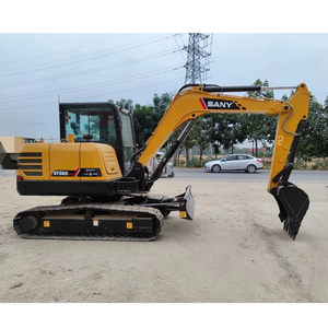 High Power Reserve 6 Ton <b>Mini</b> Excavator SY60C <b>Pro</b> High Performance Crawler Digger for Construction - Product Image 6