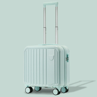 Valise à roulettes de luxe en ABS motif Ours Mignon pour petits enfants avec serrure, poignées et roulettes fixes, unisexe, bagage cabine