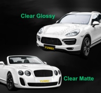 USA qualité 7.5MIL clair Super hydrophobe auto-cicatrisant TPU PPF peinture Film de protection carrosserie 12 ans anti-rayures Films de voiture
