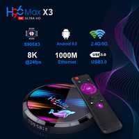 H96 MAX TEST RK3528 8K Streaming Internet Gratuito Más Inteligente Ott Quad Core Prueba de RAM Premium Android Pro con Reproductor IPTV