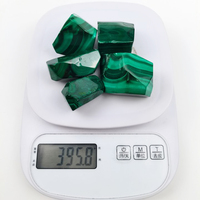 Vente en gros de cristal naturel de haute qualité de forme libre de malachite pour la guérison spirituelle