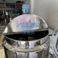 Réservoir de mélange en acier inoxydable Savon liquide Détergent Lotion Lave-vaisselle Machine Shampooing Mélangeur avec agitateur et chauffage