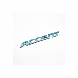 HYUNDAI ACCENT ERA 06-10 Trunk Embroidery 16 CM Width 1.7 CM Height Decorative Plate 863111E200 Turkey - Product Image 2