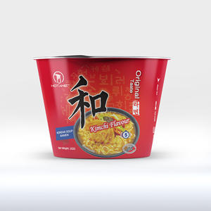 ผลิตภัณฑ์ใหม่จากจีน อาหารสไตล์เกาหลี ฮอตอาเมะ ซุปเกาหลี บะหมี่กึ่งสำเร็จรูปรสกิมจิ ฮาลาล - Product Image 2