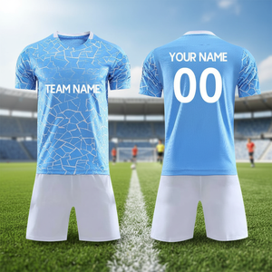 Maillot de football personnalisé de couleur unie, qualité supérieure, dernier design, nouveau style, 100% polyester, imprimé par sublimation, séchage rapide - Product Image 3